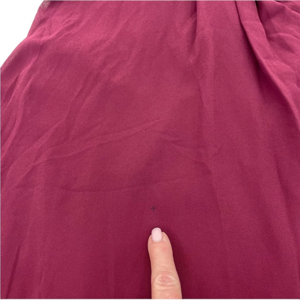 BHLDN Marco Dress Medium Wine/Burgundy - Picture 15 of 16